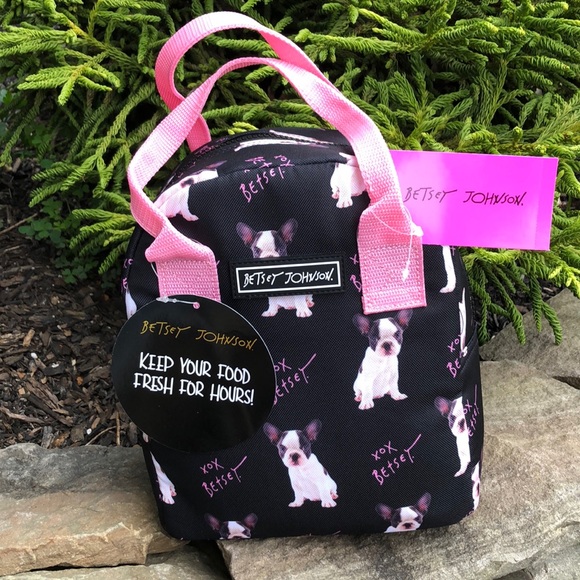 french bulldog insulated lunch bag